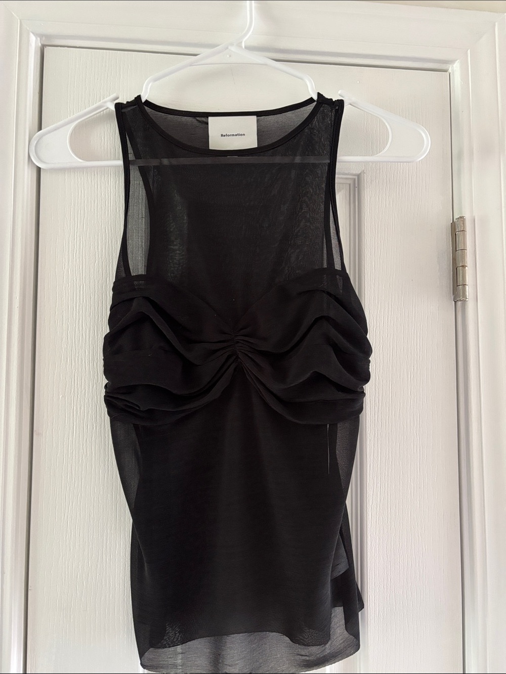 Reformation Sheer Going Out Top
